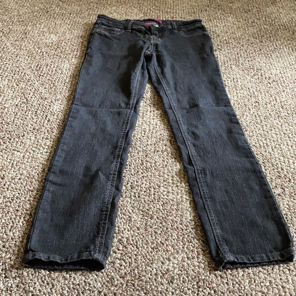 Vigoss charcoal skinny jeans Girls size 10